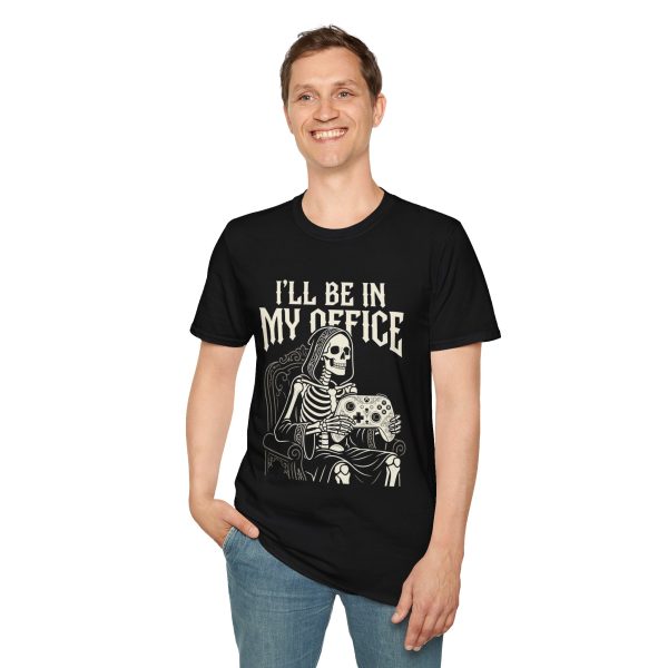 I'll Be In My Office Skeleton T-Shirt