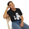 Ghost Gym Shirt — Muscular Ghost Lifting Dumbbell Fitness Tee