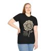 5754615435136716621_2048.jpeg Rose Guitar T-Shirt — "Music Is What Feelings Sound Like"