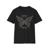 Composed To Be Free Butterfly Music Notes T-Shirt