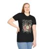 6090947545352666601_2048.jpeg Floral Clock T-Shirt — "Time Grows Everything Worth Waiting For"