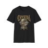 Crystal Orb Graphic T‑Shirt — Vintage Fortune Teller Eye Design