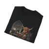 6219582543383415774_2048.jpeg Highland Bull Reading T-Shirt — "My Morning Starts With Coffee"