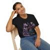 6383405345572475757_2048.jpeg T‑Shirt — “Not Broken Just Built Different” Gothic Skeleton Cat & Owl