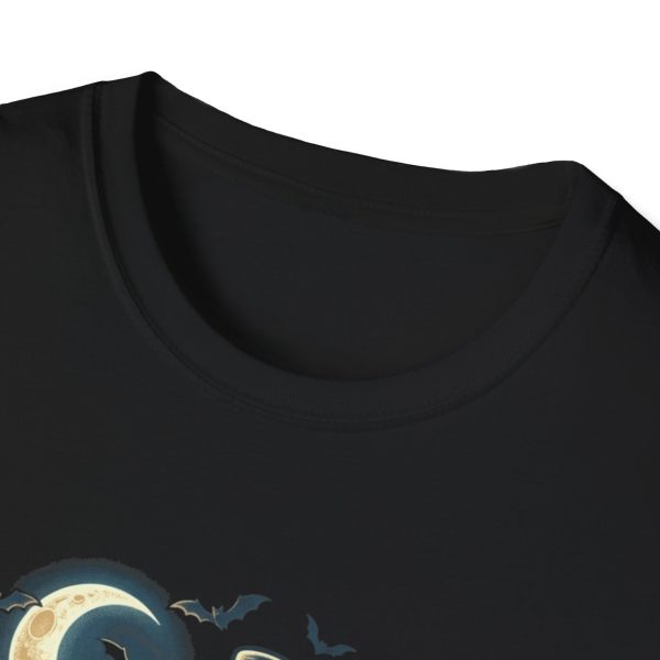 6650362281796336653_2048.jpeg Ghostly Gentleman T-Shirt — "Too Alive for Silence, Too Dead for Drama" Halloween Tee