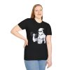 Ghost Gym Shirt — Muscular Ghost Lifting Dumbbell Fitness Tee