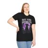 Not Your Problem T-Shirt — Gothic Black Cat Moon Graphic Tee