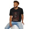 Too Hot for the Underworld Graphic T‑Shirt — Gothic Skull Angel Flame Tee