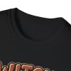 Witch Way Out? Halloween Tee – Funny Witch Broom Parking
