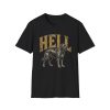 Hell Graphic T-Shirt — Vintage Mastiff Dog Tee