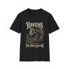 Ravens T-Shirt — "Because The Void Listens" Gothic Raven Tee
