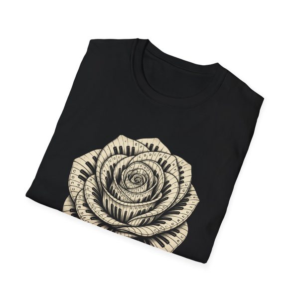7785407362074533986_2048.jpeg Rose Guitar T-Shirt — "Music Is What Feelings Sound Like"