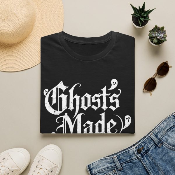 Ghosts Made Me Do It T-Shirt — Funny Gothic Halloween Tee