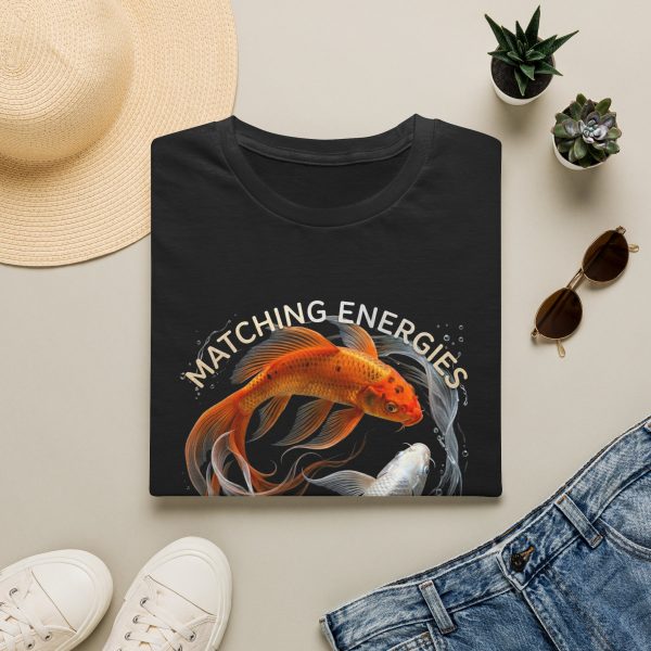 Koi Matching Energies T-Shirt — "Matching Energies & Vibing" Tee