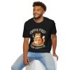 Coffee-First Cat T-Shirt — "Coffee First, Then Cuddles" Cute Cat Graphic Tee