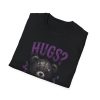 Hugs? No Thanks Teddy Shirt — Goth Cute Black Graphic Tee