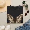 Butterfly Motif T-Shirt — "Still Learning, Still Unravelling"