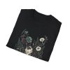 Skull & Florals T-Shirt — "Stay Wild, Stay Strange" Gothic Floral Tee