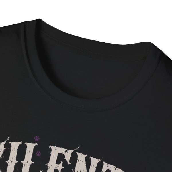 T-Shirt — "Silent... But Deadly" Black Cat Halloween Graphic Tee