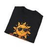 T-Shirt — 'The Rotation of the Earth Really Makes My Day' Retro Sun