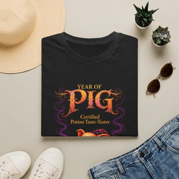 9437504334436951420_2048.jpeg Year of the Pig T-Shirt — "Certified Potion Taste-Tester" Novelty Tee