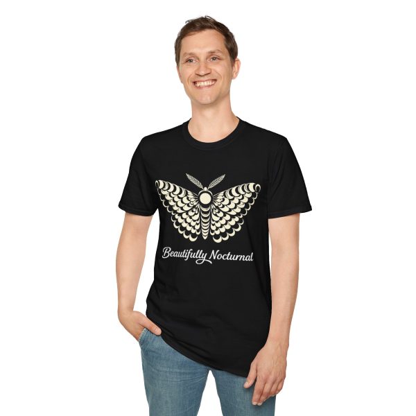 9547259041323235148_2048.jpeg Nocturnal Moth T-Shirt — 'Beautifully Nocturnal' Graphic Tee
