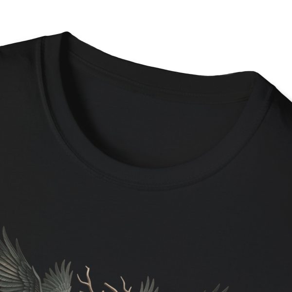 9755632665609395755_2048.jpeg Celtic Stag T-Shirt — Norse Forest Bull Design with Ravens