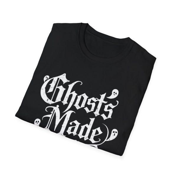 Ghosts Made Me Do It T-Shirt — Funny Gothic Halloween Tee