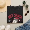 9929569836557139660_2048.jpeg Hey Santa Badger Christmas T‑Shirt — Naughty But Cute Holiday Tee