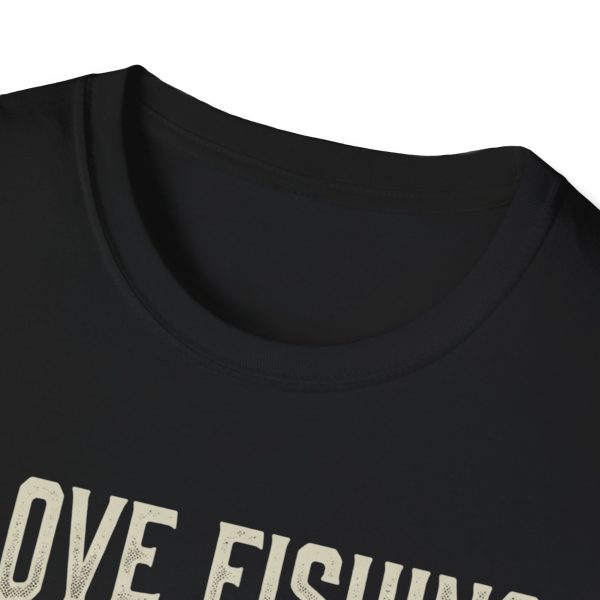 10032353175730833171_2048.jpeg I Love Fishing T-Shirt — Funny Fisherman Fish Graphic Tee