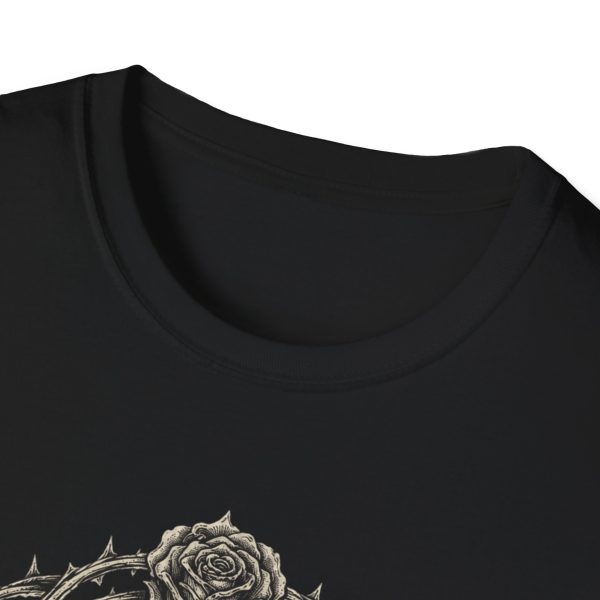 Thorned Rose Pentagram T-Shirt — Gothic Witchy Graphic Tee