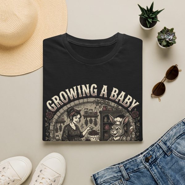 Pregnancy T‑Shirt — "Growing a Baby (Baking All the Things)"