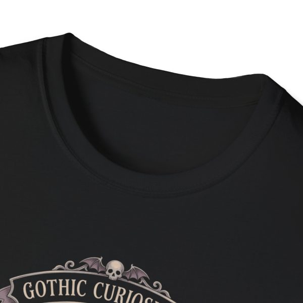 10377821970911735791_2048.jpeg Gothic Curiosities 'The Reading Bat' T-Shirt — Dark Bookish Gothic Tee