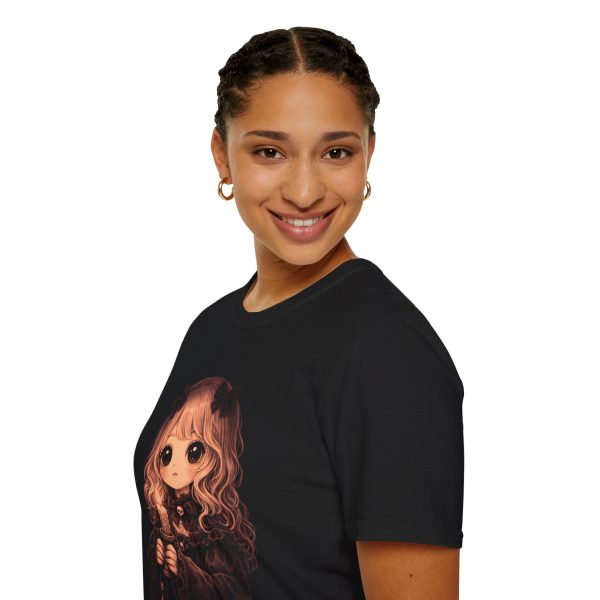 10943857229861282536_2048.jpeg Gothic Kawaii Doll T‑Shirt — Cute Dark Aesthetic Graphic Tee