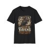 11053296616889056084_2048.jpeg Ravens Because People Are Loud Tee — Gothic Raven Bird Lover Shirt
