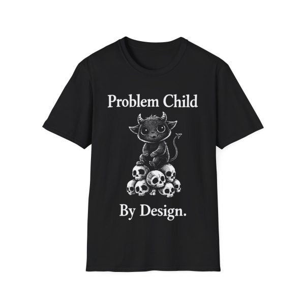 11424646858165809787_2048.jpeg Problem Child T-Shirt — Cute Devil Baby Graphic Tee
