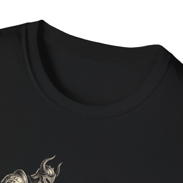 11581919686190055800_2048.jpeg Final Boss Scale T-Shirt — Fantasy Knight & Clock Graphic Tee