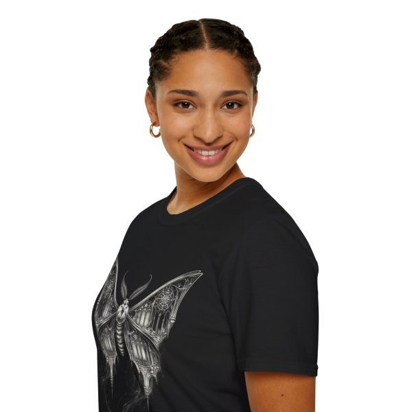 12164252252445501795_2048.jpeg Moth Cathedral Graphic T-Shirt — Gothic Moth Illustration Tee