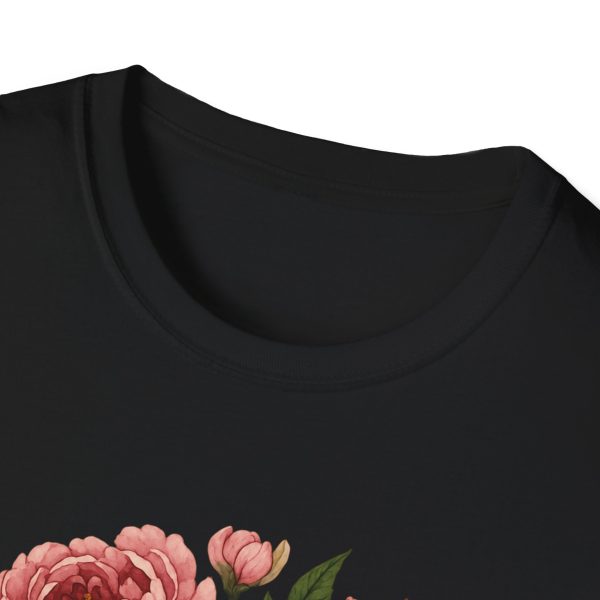 Skull Floral T-Shirt — Sunflower & Peony Garden Graphic