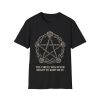 Thorned Rose Pentagram T-Shirt — Gothic Witchy Graphic Tee