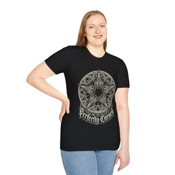 12915428420843805618_2048.jpeg Pentagram Gothic Tee — "Perfectly Cursed" Graphic T-Shirt