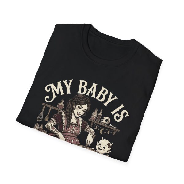 My Baby Is Made of Cake Batter T-Shirt — Vintage Baker Mom Tee