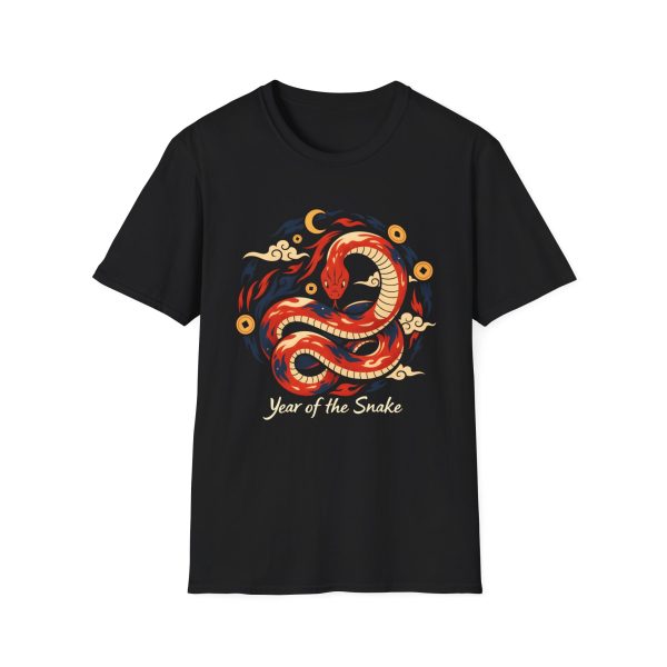 13297538168092672433_2048.jpeg Year of the Snake T-Shirt — Red Chinese Zodiac Snake Graphic Tee