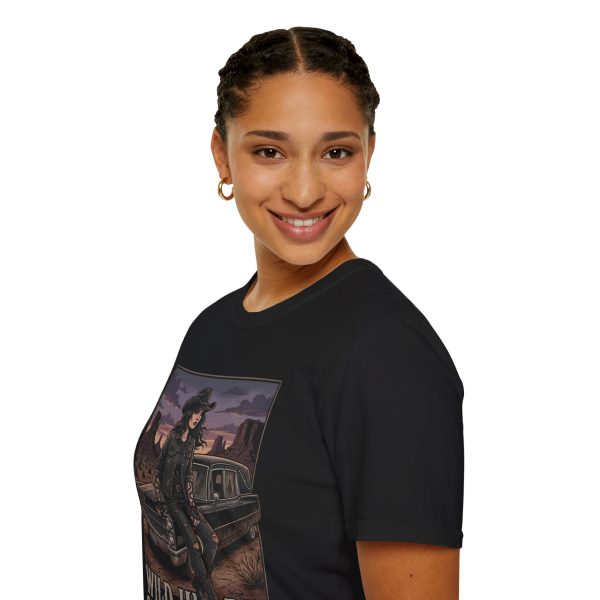 Wild Hearts Stay Haunting Tee — Gothic Cowgirl Graphic T-Shirt