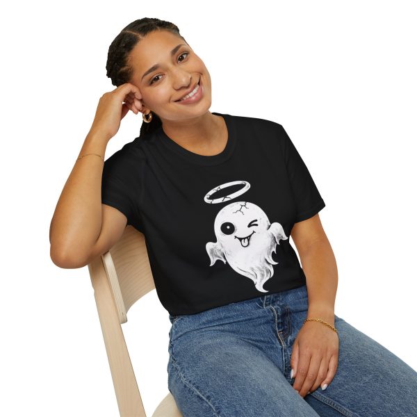 1356248623110546956_2048.jpeg Ghost Graphic T-Shirt — Winking Ghost (“I Have Issues and They’re Cute”)