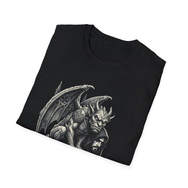 14157811849070219381_2048.jpeg Gargoyle Guardian T-Shirt — Gothic Stone Statue Tee