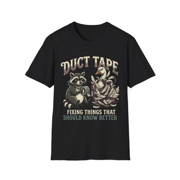 14851375716139454623_2048.jpeg Duct Tape T-Shirt — 'Fixing Things That Should Know Better' Tee