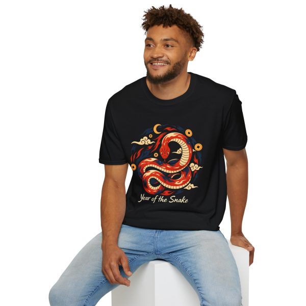 15088882113565230478_2048.jpeg Year of the Snake T-Shirt — Red Chinese Zodiac Snake Graphic Tee