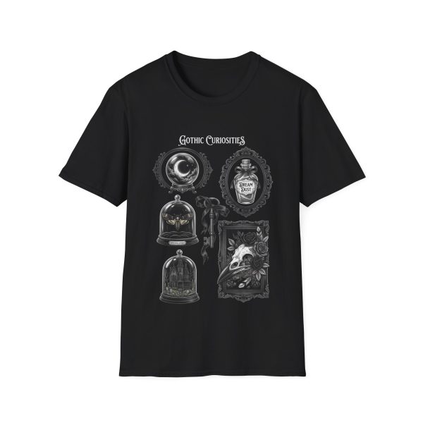 15097707779446397535_2048.jpeg Gothic Curiosities T‑Shirt — Vintage Apothecary Dream Dust Design