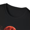 Red Moon Skull T‑Shirt — Gothic Horror Graphic Tee